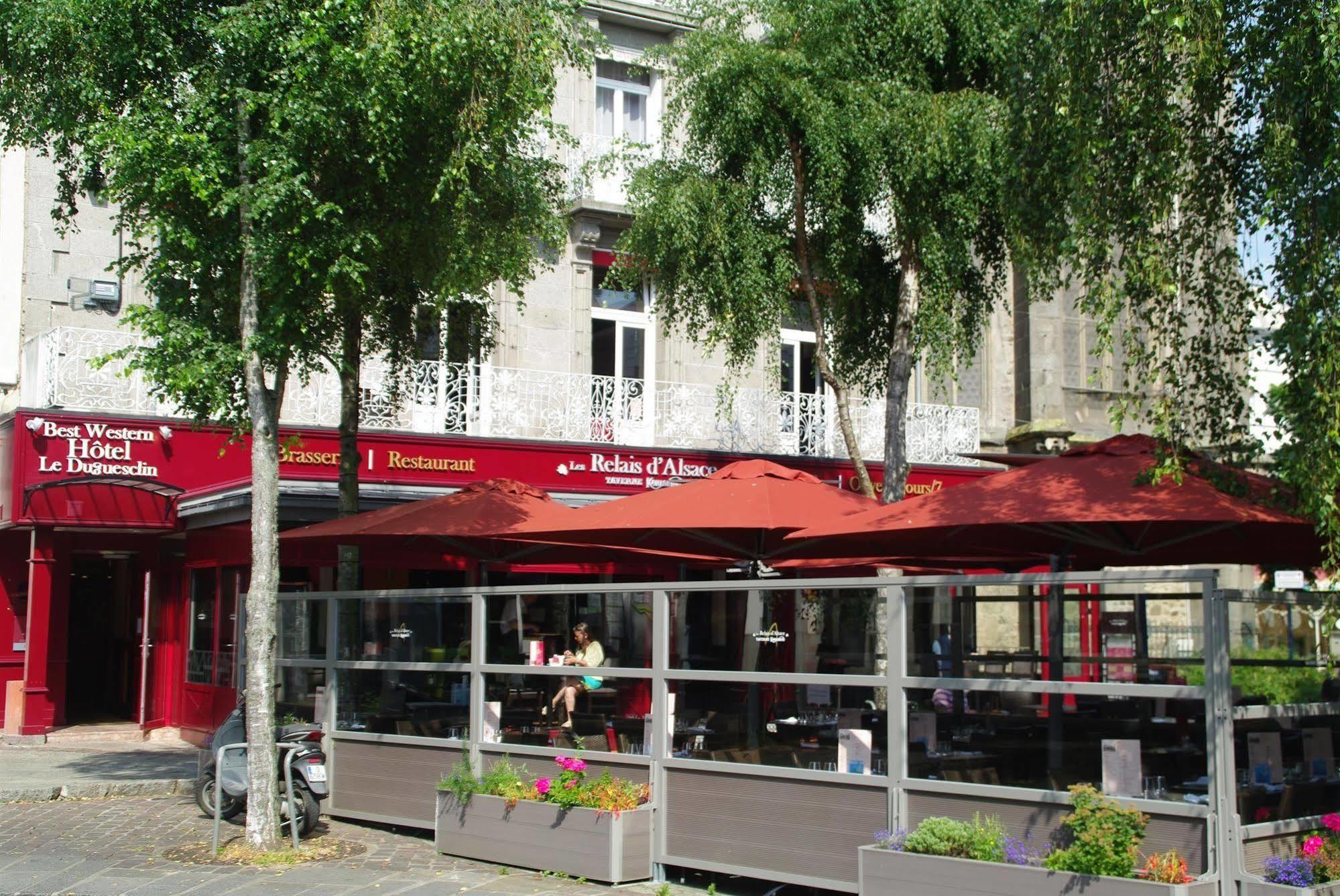 Best Western Le Duguesclin Hotel-Restaurant Saint-Brieuc Esterno foto
